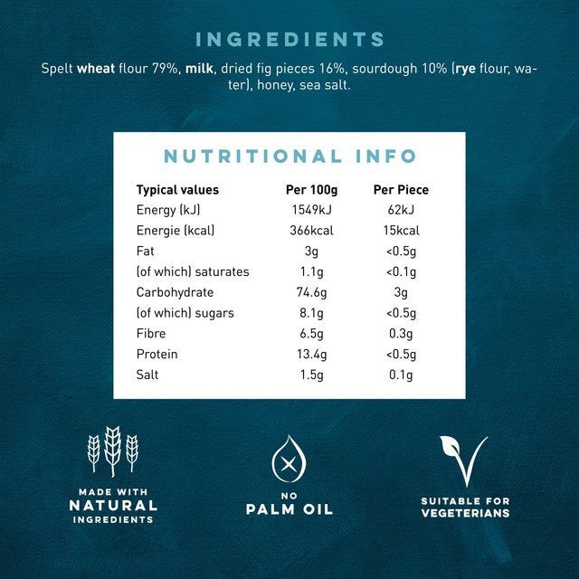 Peter's Yard Fig Sourdough Crackers   100g