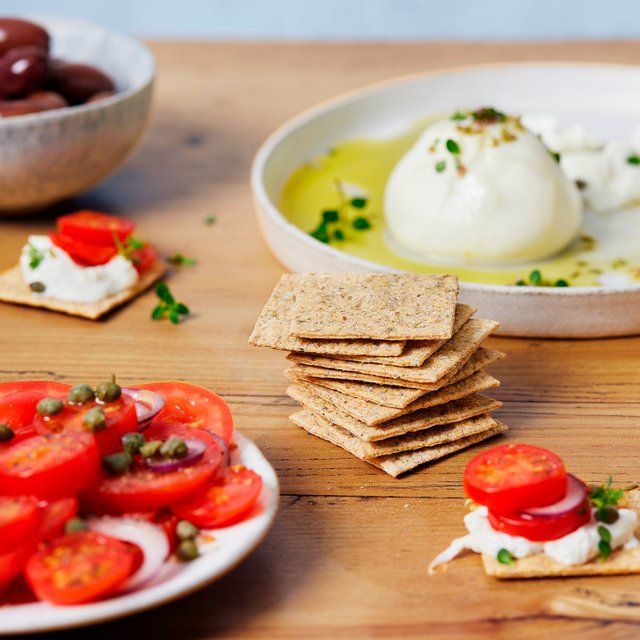 Peter's Yard Oregano &amp;amp; Olive Oil Sourdough Crackers   90g