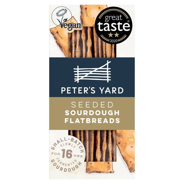 Peter's Yard Seeded Sourdough Flatbreads   135g