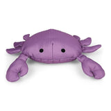 Petface Planet Ocean Cycle Callum Crab Plush Dog Toy