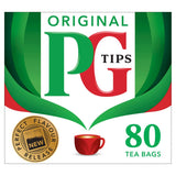 PG Tips 80 Original Tea Bags 232g