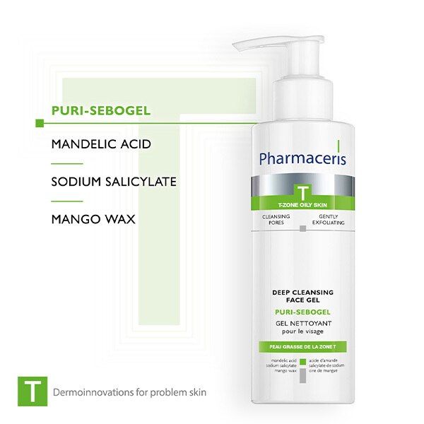 Pharmaceris T Puri Sebogel Antibacterial Gel Wash