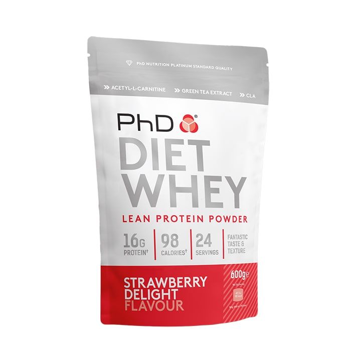 PhD Diet Whey Powder Strawberry Delight 600g Vanilla Cr&amp;egrave;me