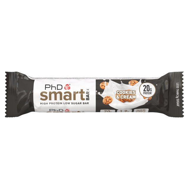 PhD Nutrition Cookies &amp;amp; Cream Smart Bar   64g