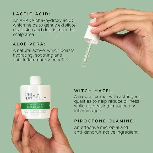 Philip Kingsley Overnight Scalp Barrier Serum with Triple Balancing Action   60ml