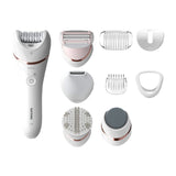Philips Satinelle Wet &amp;amp; Dry Epilator Series 8000 BRE740/11