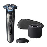 Philips Series 7000 Wet &amp;amp; Dry Electric Shaver with Charging Station, Cleaning Pod, Pouch - S7788/55