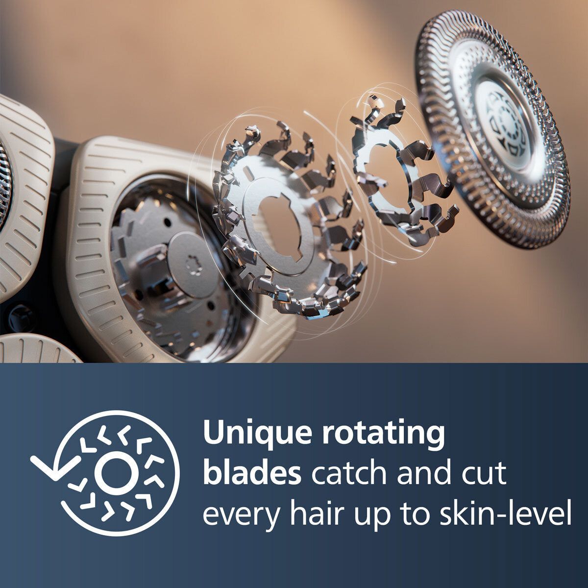 Philips Series 9000 Wet &amp;amp; Dry Electric Shaver with SkinIQ Technology, Charging Stand and Travel Case, S9974/35