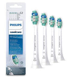 Philips Sonicare C2 Optimal Plaque Defence White Replacement Brushheads - 4pk  HX9024/10