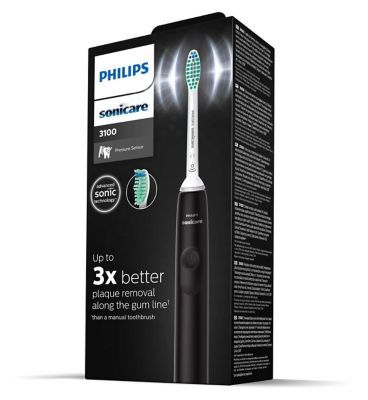 Philips Sonicare Series 3100 Toothbrush - Black HX3671/14