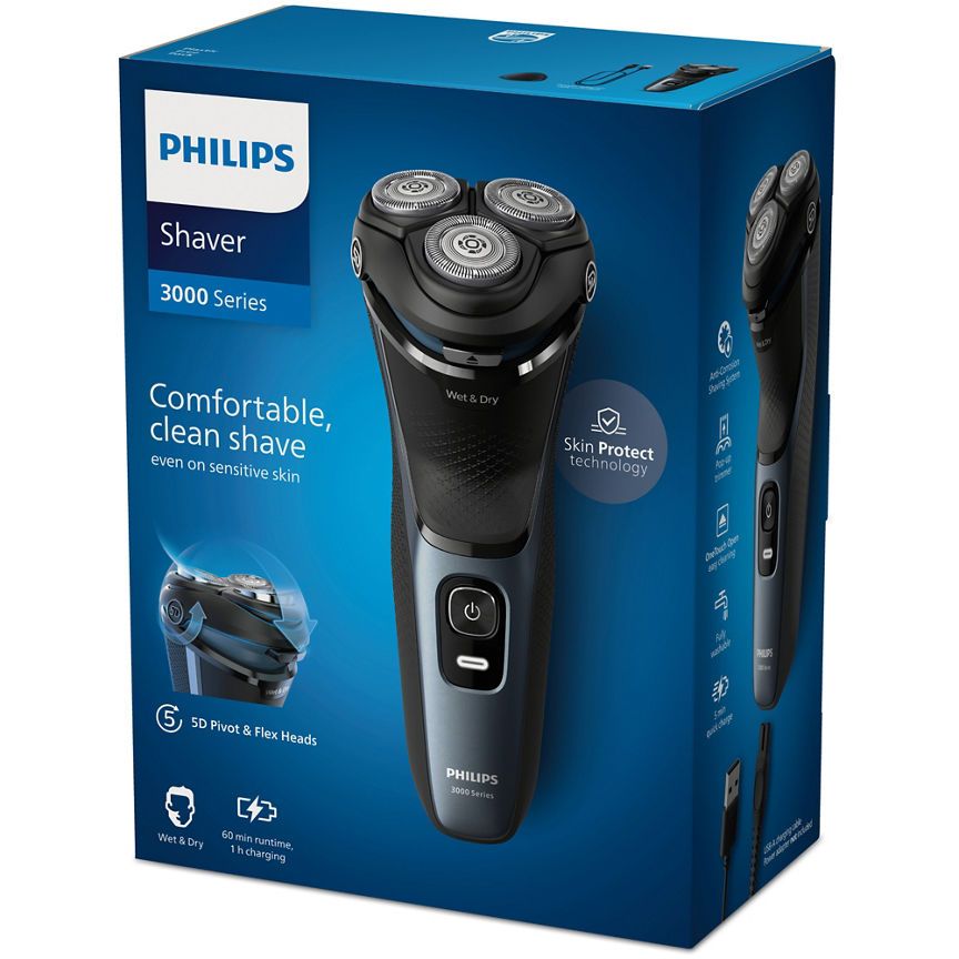Philips Wet &amp;amp; Dry Electric Shaver Series S3144/00