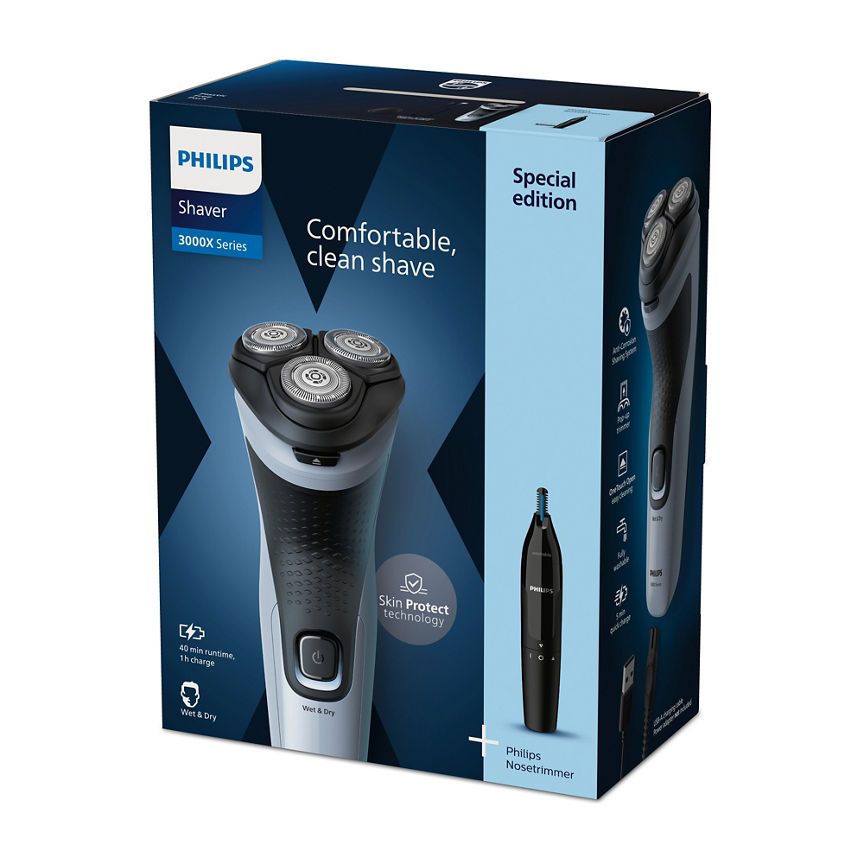 Philips Wet &amp;amp; Dry Electric Shaver Series X3003/02
