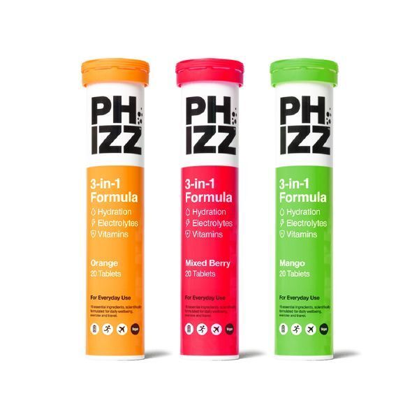 Phizz 3in1 Hydration, Electrolytes &amp;amp; Vitamins Bundle 1