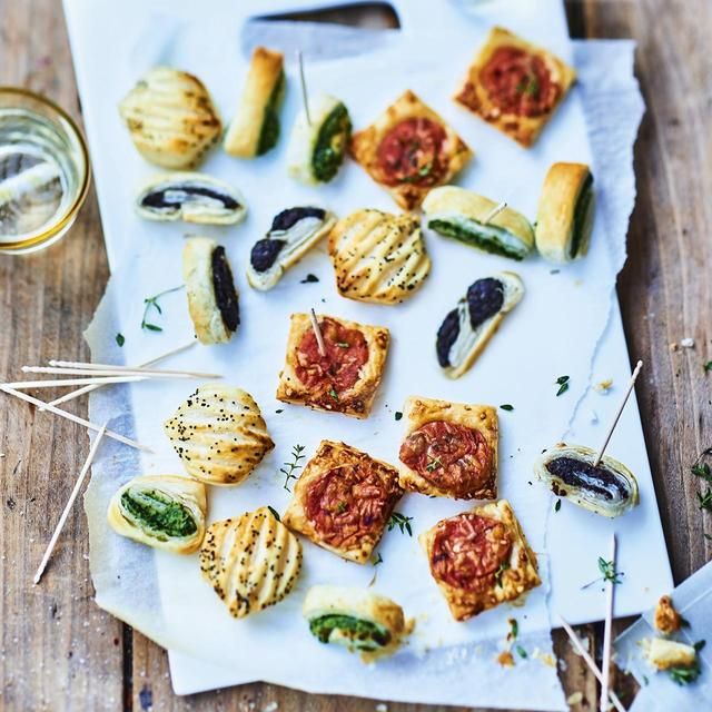 Picard Assorted Mini Pastry Appetisers   30 per pack