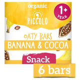 Piccolo Banana &amp;amp; Cocoa Organic Mighty Oaty Bars 12 mths+   120g