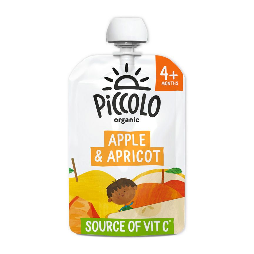 Piccolo Organic Apple &amp;amp; Apricot 4 Months+