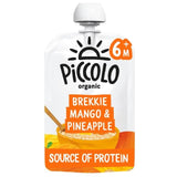 Piccolo Organic Brekkie Mango &amp;amp; Pineapple Stage 1   100g