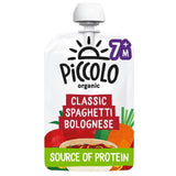 Piccolo Tomato &amp;amp; Mozzarella Organic Spaghetti Pouch 7 mths+   130g
