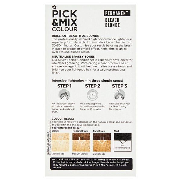 Pick &amp;amp; Mix Permanent Hair Bleach