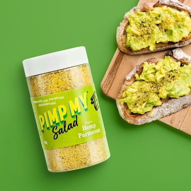 Pimp My Salad Hemp Parm Meal Topper - Recyclable PET Jar   150g