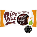 Pip &amp;amp; Nut Dark Chocolate Almond Butter Cups   34g