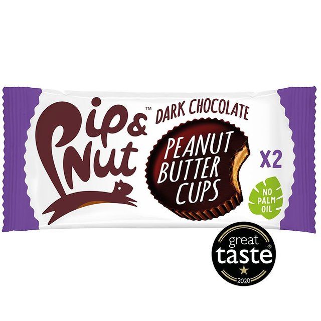 Pip &amp;amp; Nut Dark Chocolate Peanut Butter Cups   34g