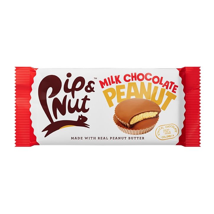 Pip &amp;amp; Nut Milk Chocolate Peanut Butter Cups 34g