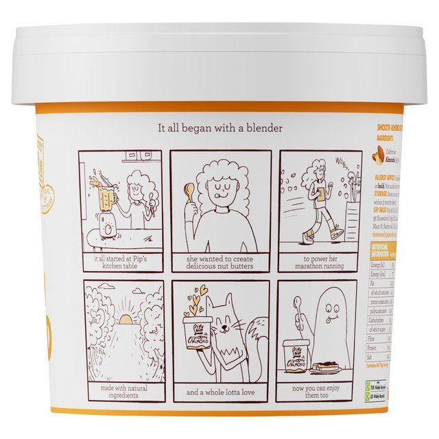 Pip &amp;amp; Nut Smooth Almond Butter   1kg