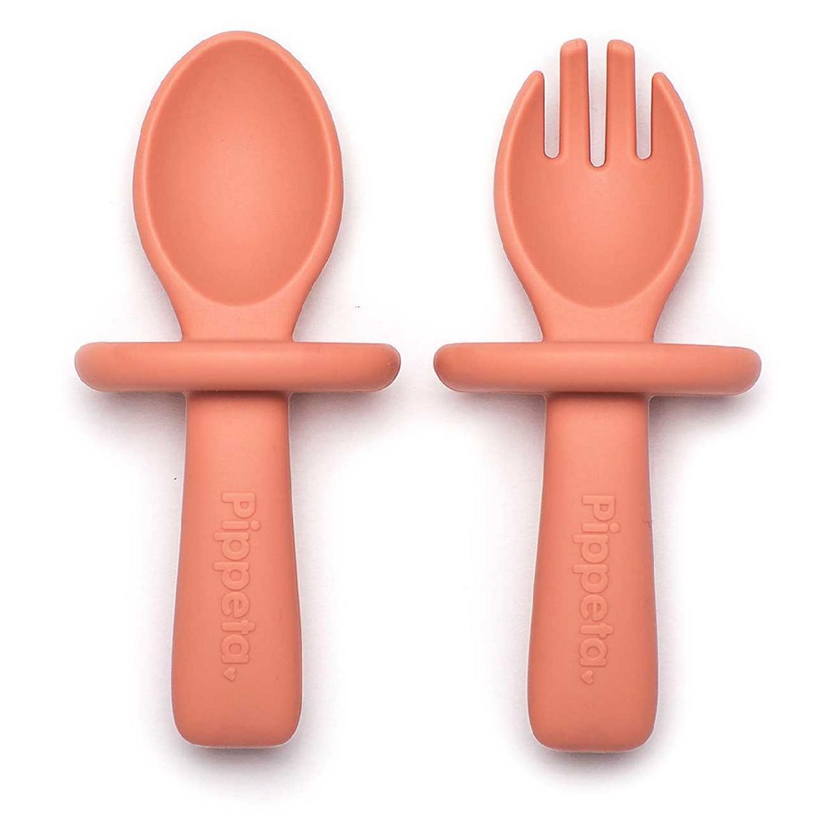 Pippeta My 1st Spoon &amp;amp; Fork Coral Pink