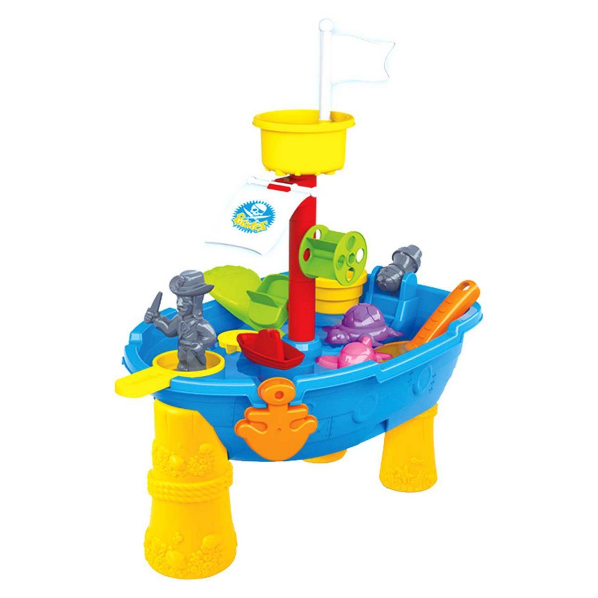 Pirate Ship Sand &amp;amp; Water Table 24pcs