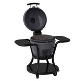 Pit Boss 24&amp;rdquo; (60 cm) Ceramic Kamado Charcoal Barbecue Grill + Cover in Grey