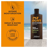 Piz Buin Moisturising SPF 15 Sun Lotion   200ml