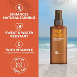 Piz Buin Tan &amp;amp; Protect Acc Oil SPF15 150ml