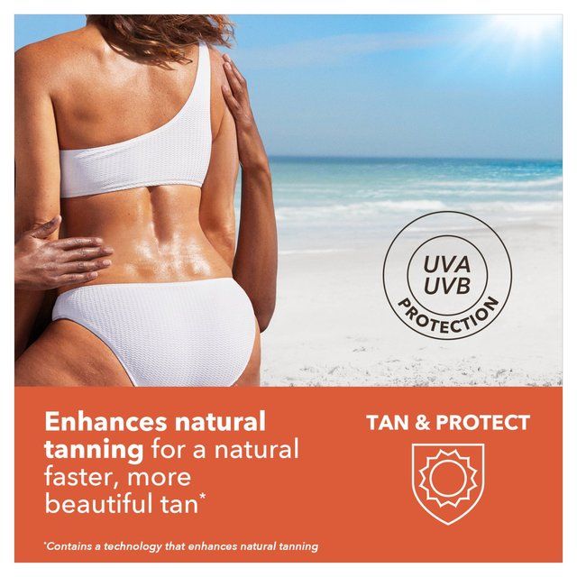 Piz Buin Tan &amp;amp; Protect SPF 30 Sunscreen Spray Tan Intensifying   150ml