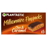 Plantastic 5 Millionaire Flapjacks Slices Choc &amp;amp; Caramel