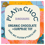 PLAYin CHOC Dinosaurs Organic Chocolate + Surprise Toy   50g