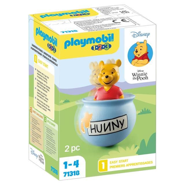 Playmobil 71318 1.2.3 &amp;amp; Disney Winnie's Counter Balance Honey Pot