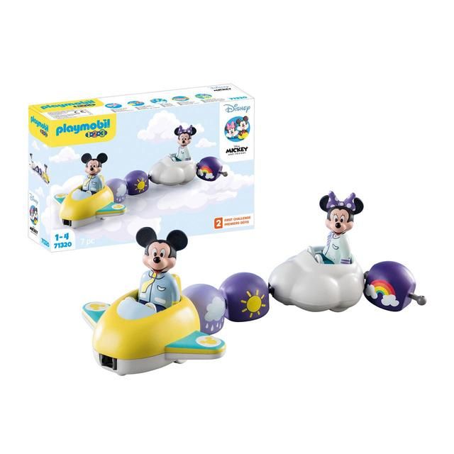 Playmobil 71320 1.2.3 &amp;amp; Disney Mickey's &amp;amp; Minnie's Cloud Ride
