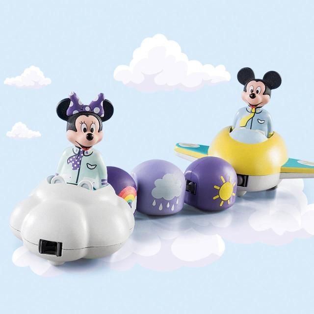 Playmobil 71320 1.2.3 &amp;amp; Disney Mickey's &amp;amp; Minnie's Cloud Ride