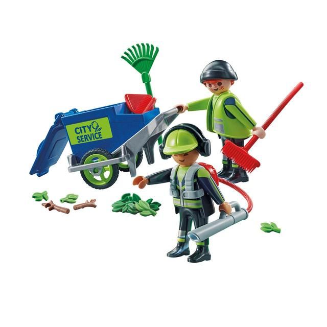 Playmobil 71434 City Life Street Cleaning team
