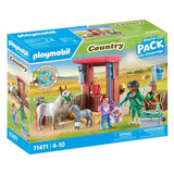 Playmobil 71471 Country Farmyard Veterinarian Starter Pack