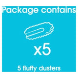 Pledge Dust It Fluffy Duster Refill   5 per pack
