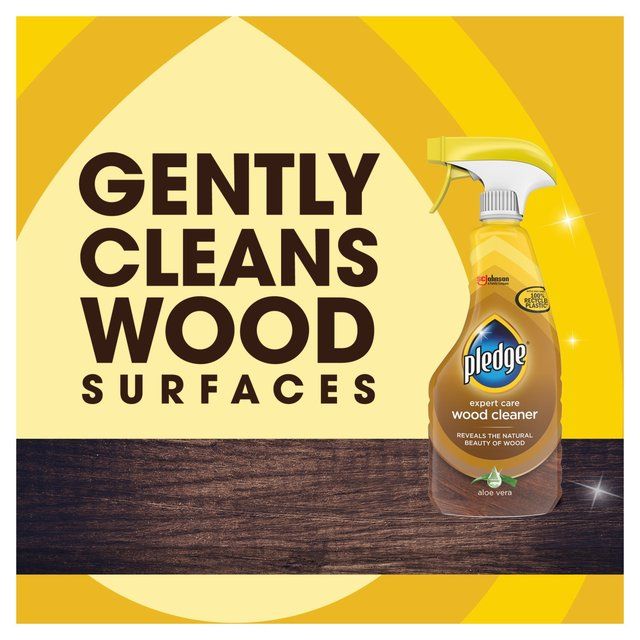 Pledge Expert Care Wood Cleaner Spray Aloe Vera   500ml
