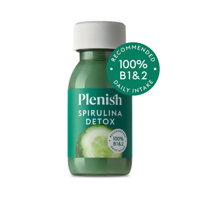 Plenish Apple &amp;amp; Spirulina Detox Shot   60ml