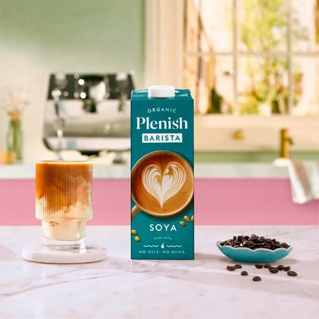 Plenish Organic Soya Barista Milk Long Life   1L