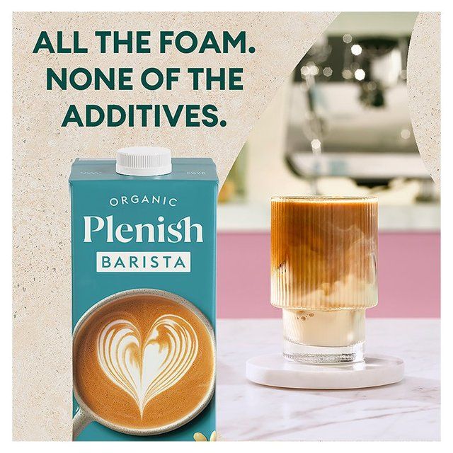 Plenish Organic Soya Barista Milk Long Life   1L