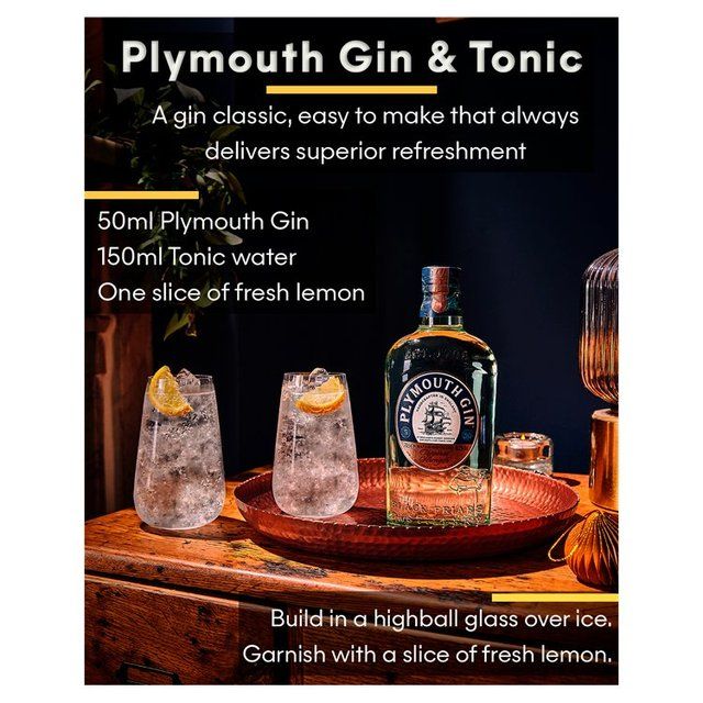 Plymouth The Original Strength English Gin   70cl