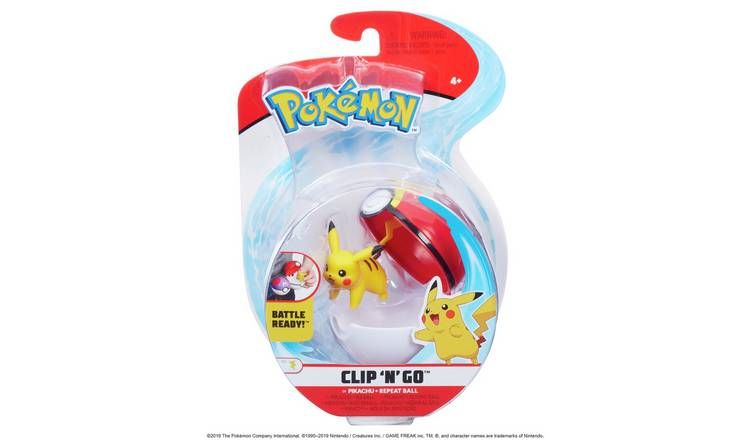 Pok&amp;eacute;mon Clip 'N' Go Battle Figure and Pok&amp;eacute; Ball