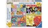 Pokemon 4 x 100 Piece Jigsaw Puzzle
