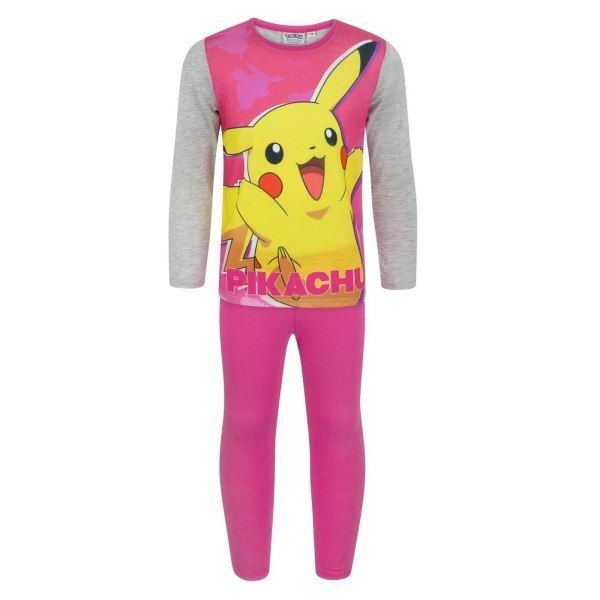 Pokemon Girls Pikachu Pyjama Set (5-6 Years)